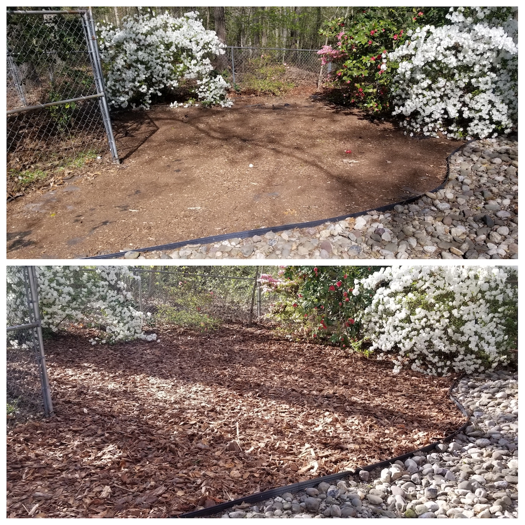 Mulch Installation, Mulching